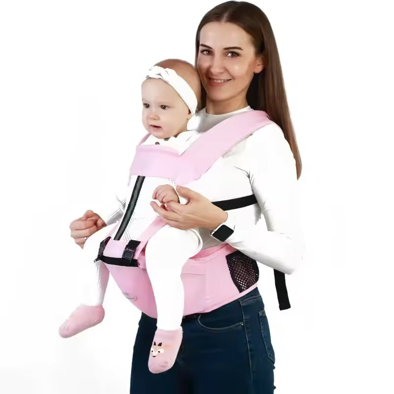Ergonomikus babahordozó hátizsák csecsemők hordozására