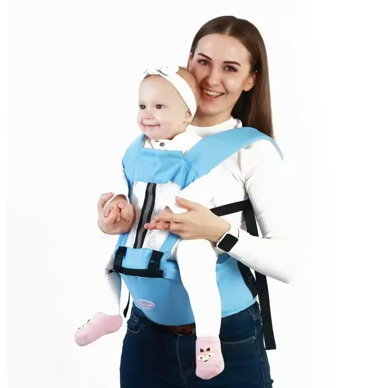 Ergonomikus babahordozó hátizsák csecsemők hordozására