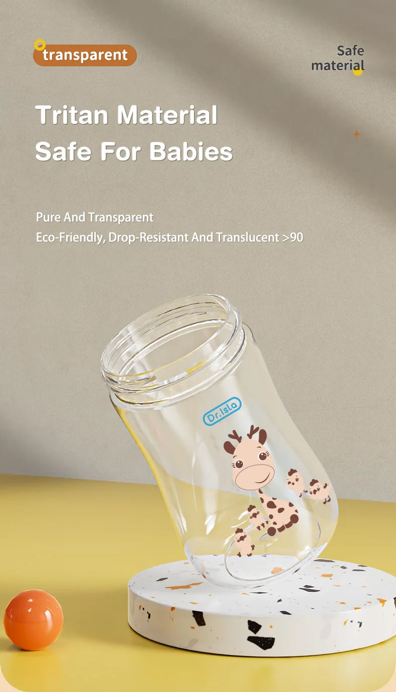 MAMIJOY 300ml Újszülött Cumisüveg - Széles Szájú, Puffadásgátló, BPA-mentes.