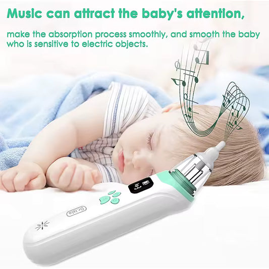 MAMIJOY elektromos orrszívó babáknak - csendes, biztonságos